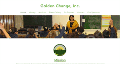 Desktop Screenshot of golden-change.org